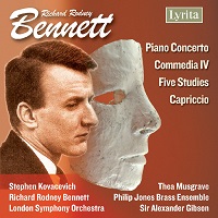 Lyrita : Bennett - Piano Concerto, Studies