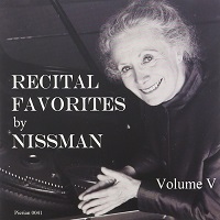 Pierian : Nissman - Recital Favorites Volume 05