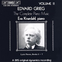 BIS : Knardahl - Grieg Music Volume 02