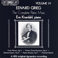 BIS : Knardahl - Grieg Music Volume 04