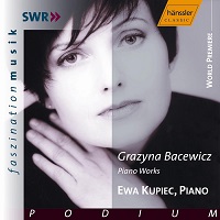Hänssler Classic : Kupiec - Bacewicz Piano Works