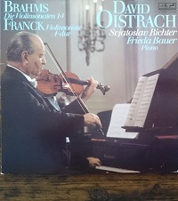 Eurodisc : Oistrakh - Brahms, Franck