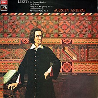 HMV : Anievas - Liszt Paganini Etudes, Hungarian Rhapsody No. 12