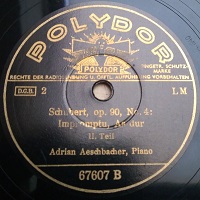 Polydor : Aeschbacher - Schubert Impromptu