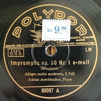Polydor : Aeschbacher - Schubert Impromptu No. 1