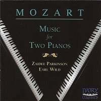 Ivory Classics : Wild - Mozart Works for Two Pianos