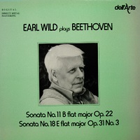 Delle Arte : Wild - Beethoven Sonatas 11 & 18