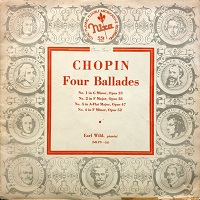 Nixa : Wild - Chopin Ballades