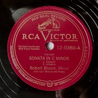 RCA Victor Living Stereo : Wild - Handel Oboe Sonata