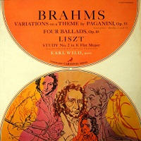 Vanguard Classics : Wild - Brahms, Liszt