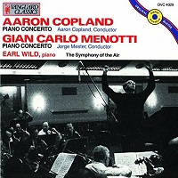 Vanguard Classics Original Masters : Wild - Copland, Menotti