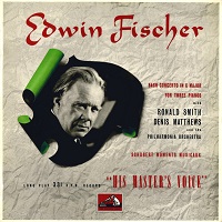 HMV : Fischer, Smith, Fischer - Bach, Schubert