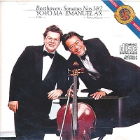 CBS : Ax - Beethoven Cello Sonatas 1 & 2