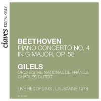 Claves : Gilels - Beethoven Concerto No. 4