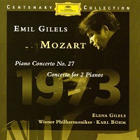 Deutsche Grammophon Centenary Collection : Gilels - Mozart Works