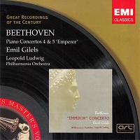 EMI Great Recordings of the Century : Gilels - Beethoven Concertos 4 & 5