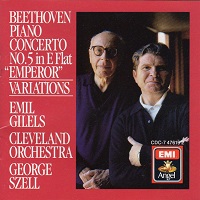 EMI Angel : Gilels - Beethoven Concerto No. 5