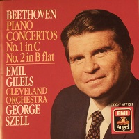 EMI : Gilels - Beethoven Concertos 1 & 2
