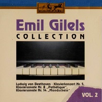 Eurodisc : Gilels - Beethoven Concerto No. 5, Sonatas 8 & 14
