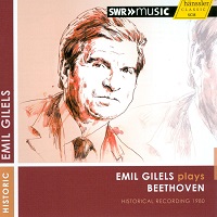 Hänssler Classic Historic : Gilels - Beethoven Works