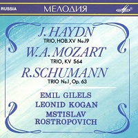 King Records : Gilels - Haydn, Mozart, Schumann