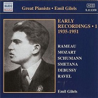 Naxos Great Pianists : Gilels - Volume 01