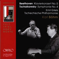 Orfeo : Gilels - Beethoven Concerto No. 5