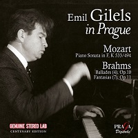 Praga : Gilels - Mozart, Brahms