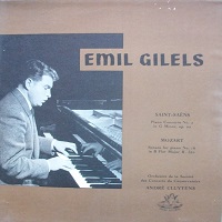 Angel : Gilels - Mozart, Saint-Saens