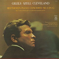 Angel : Gilels - Beethoven Concerto No. 4, Variations