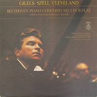 Angel : Gilels - Beethoven Concerto No. 2, Variations