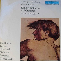 Eterna : Gilels - Beethoven Concerto No. 1, Variations