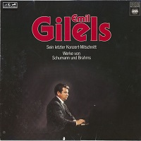 Eurodisc : Gilels - Schumann, Brahms