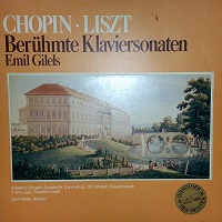 Eurodisc : Gilels - Chopin, Liszt