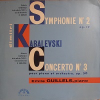 Le Chant du Monde : Gilels - Kabalevsky Concerto No. 3