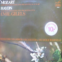Melodiya : Gilels - Haydn, Mozart