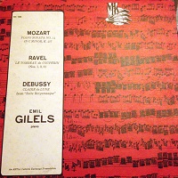 Mezhdunarodnaya Kniga : Gilels - Mozart, Debussy, Ravel