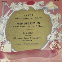 Monarch : Gilels - Liszt, Mendelssohn