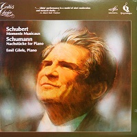 Quintessence : Gilels - Schubert, Schumann

