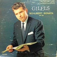 RCA : Gilels - Schubert Sonata No. 17
