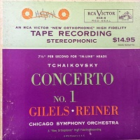 RCA Victor : Gilels - Tchaikovsky Concerto No. 1