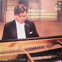 RCA Victor : Gilels - Bach, Shostakovich