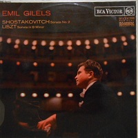 RCA Victor : Gilels - Liszt, Shostakovich