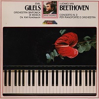 Ricordi : Gilels - Beethoven Concerto No. 3