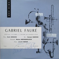 Sovdisc : Faure - Piano Quartet