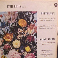 Vox : Gilels - Beethoven, Saint-Saens