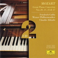 Deutsche Grammophon 2CD : Gulda - Mozart Concertos