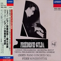 London : Gulda - Chopin, Weber