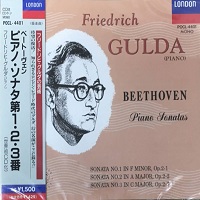 London Japan : Gulda - Beethoven Sonatas 1 - 3