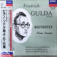 London Japan : Gulda - Beethoven Sonatas 4 - 6